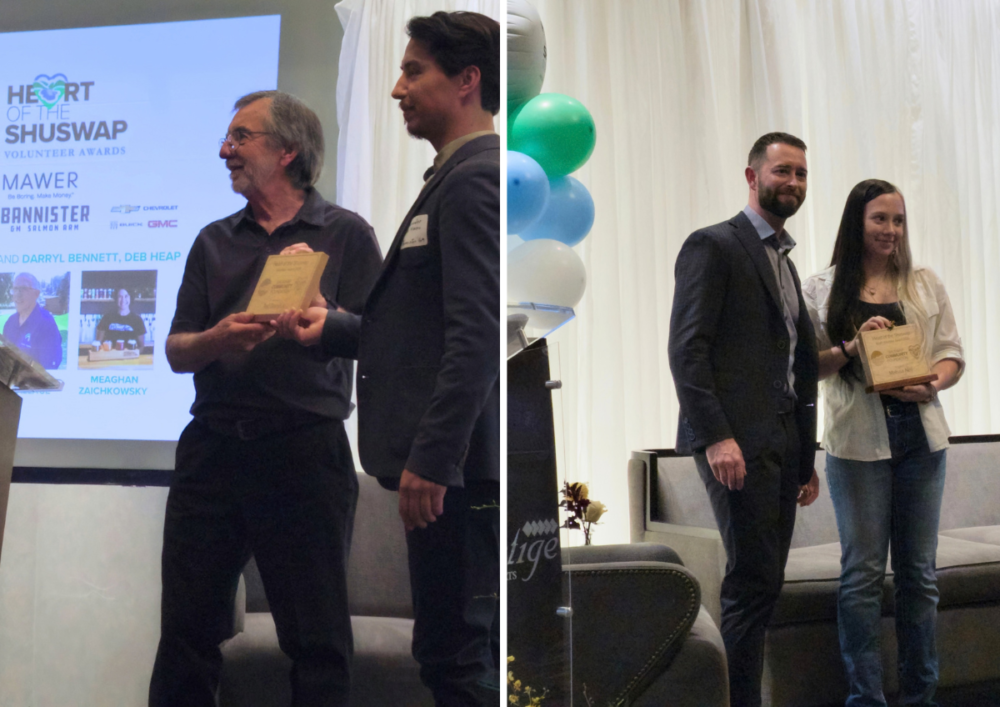 2026 Volunteer Awards Winners Heart of the Shuswap Mixer